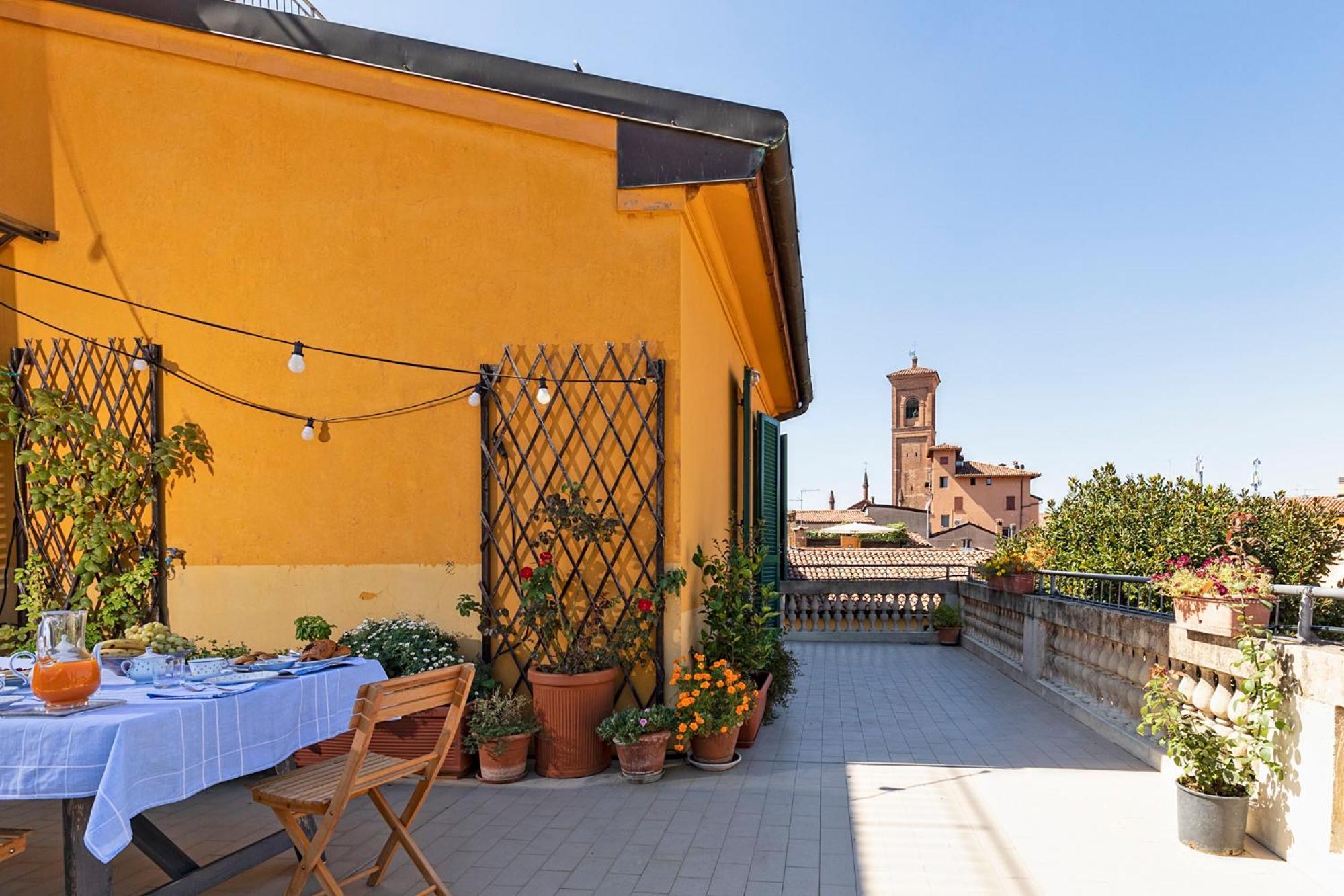 לינה וארוחת בוקר בולוניה Residenza Palazzo Marchesini מראה חיצוני תמונה